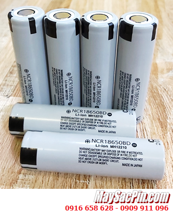 Panasonic NCR18650BD 3200mAh; Pin sạc 3.7v 18650 Panasonic NCR18650BD 3200mAh chính hãng